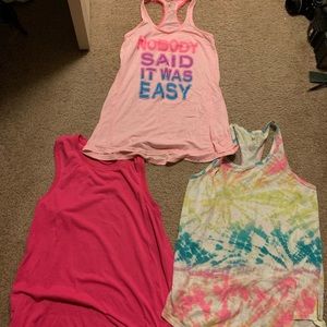 Woman’s workout clothes